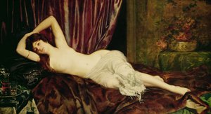 Desnudo reclinado